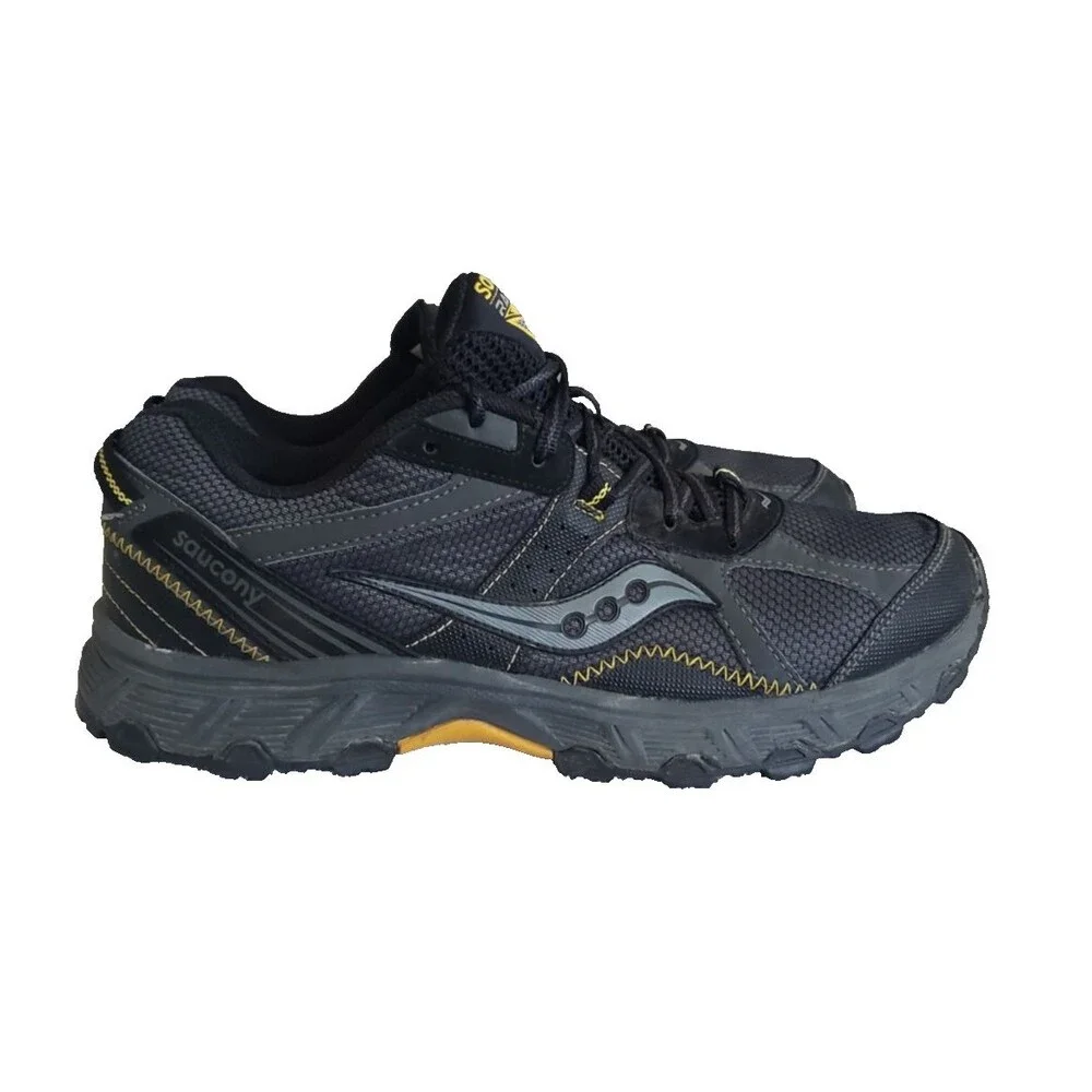 Saucony Men's Grid Raptor TR S25283-1 Gray Running Shoes Sneakers Size 9.5